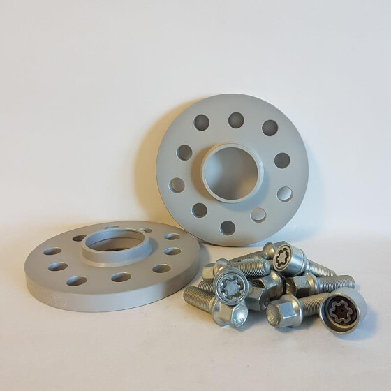 H&R ABE Spurverbreiterung VA: DR 30 mm/HA: DR 30 mm + Schrauben + Schloß für VW Phaeton Typ 3D silber 1125571