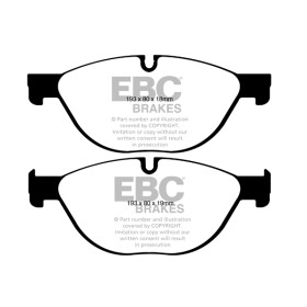 EBC Redstuff Bremsbeläge Vorderachse mit ABE BMW 7 F01/F02/F03/F04 Stufenheck DP32019C
