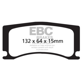 EBC Yellowstuff Bremsbeläge Vorderachse ohne ABE Peugeot 308 II Schrägheck DP42112R