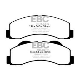 EBC Blackstuff Bremsbeläge Vorderachse ohne ABE Ford F-150 Pick-up DP1855