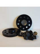 H&R ABE Spurverbreiterung DR 10 mm + Schrauben + Schloß für Skoda Yeti Typ 5L schwarz B55571-05